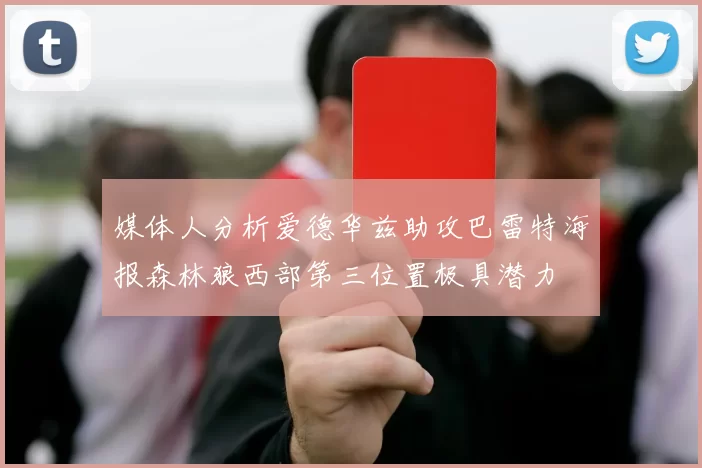 媒体人分析爱德华兹助攻巴雷特海报森林狼西部第三位置极具潜力